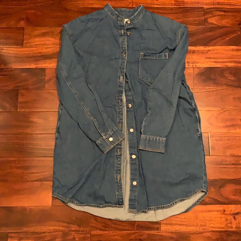 Wilfred Free Jean pocket long jacket